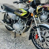 دراجه يراني    موديل2025.    200cc  لون اسود🖤  دراجه زيرو ما مدحلك بحل...