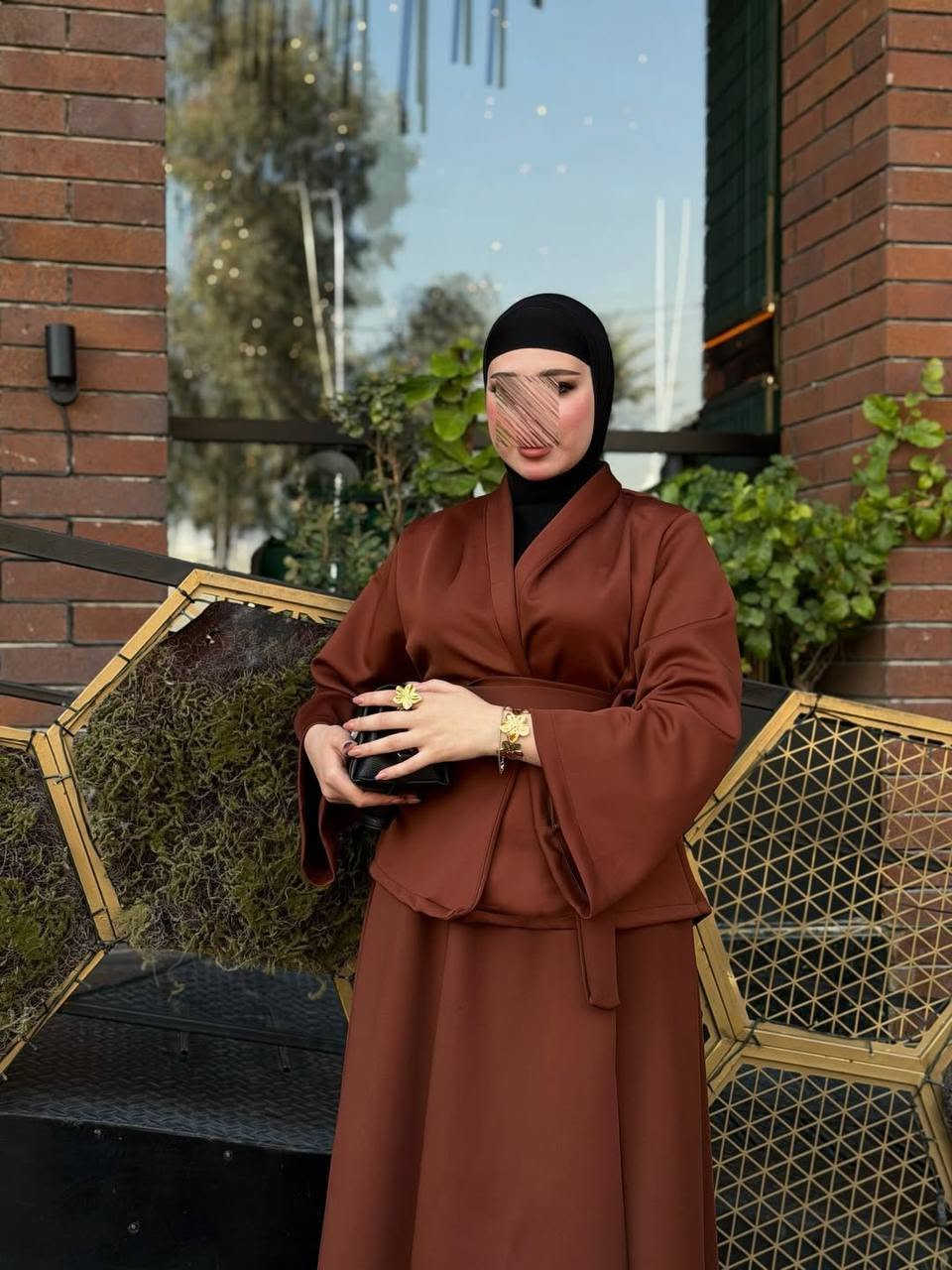 ستره مع تنورة كلوش + حزام ✨
خامه دالغش اسفنجي تركي
القياسات 38 40 42 44 46 48 

بس بني مابي الوان 

السعر 36,000 د. ع.


**إذا كنت صاحب هذا الإعلان وتريد حذفه لأي سبب، رجاءا أرسل رسالة إلى الدعم الفني**