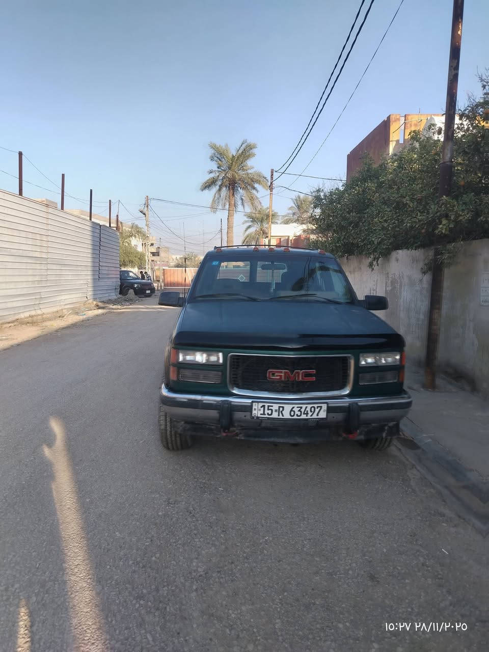 جمسي موديل ٩٣ انبار دولي بأسمي تخم تاير باتري جديد فحل ٨برغي كير الف محرك ٤٥٤ لاصرف ولابخار صدر خير من الله كهربائياات كلهاا شغاله شاشه دمام سستم سماعات اربع جام شغال سنتر لوك انارة الابواب بيهاا ملاحظات بسيطه سياره مال بيت والله بس عندي ظرف وحاب اراوس بسباره ناصيه حسب القناعه واذا بيع السعر ٦٠ وبيهاا مجال مكان ااسياره ديالى بعقوبه للتصال ***********...والسوك كلشي بيه
