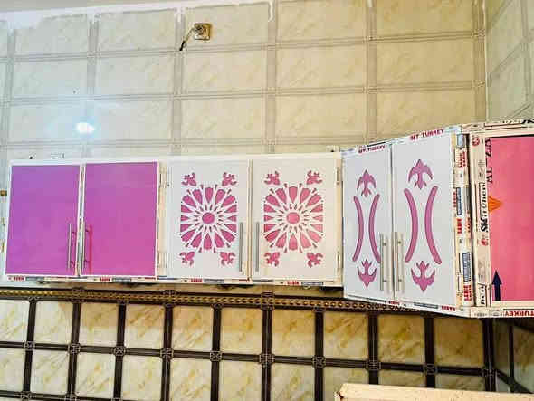 مستعجل على البيع
اريد انتقل الى غير بيت 
كاونتر اربع قطع 
ارضي 160 مرمر  
 سنكي 180  مرمر

معلق قطعتين 
معلق على السنكي مترين ونص مع الزاوية
الثاني مترين ونص مع الساحبة 

السعر  125 وبيه مجال مكان كربلاء الساهرون شارع طارق الخيكاني 
‏‪***********‬‏
