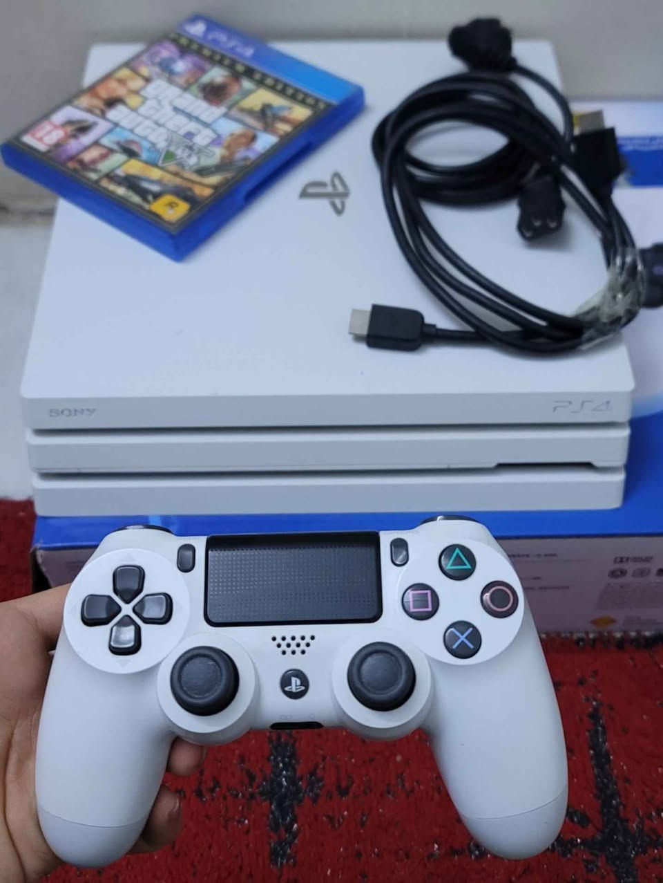 بلي ٤ برو 1 تيرابايت مع قرص gta ويده اصلية مامستعمل كلش قليل جديد جدا بالستيكرات للبيع سعر 290 مكان الشعب بغداد, العراق


**إذا كنت صاحب هذا الإعلان وتريد حذفه لأي سبب، رجاءا أرسل رسالة إلى الدعم الفني**