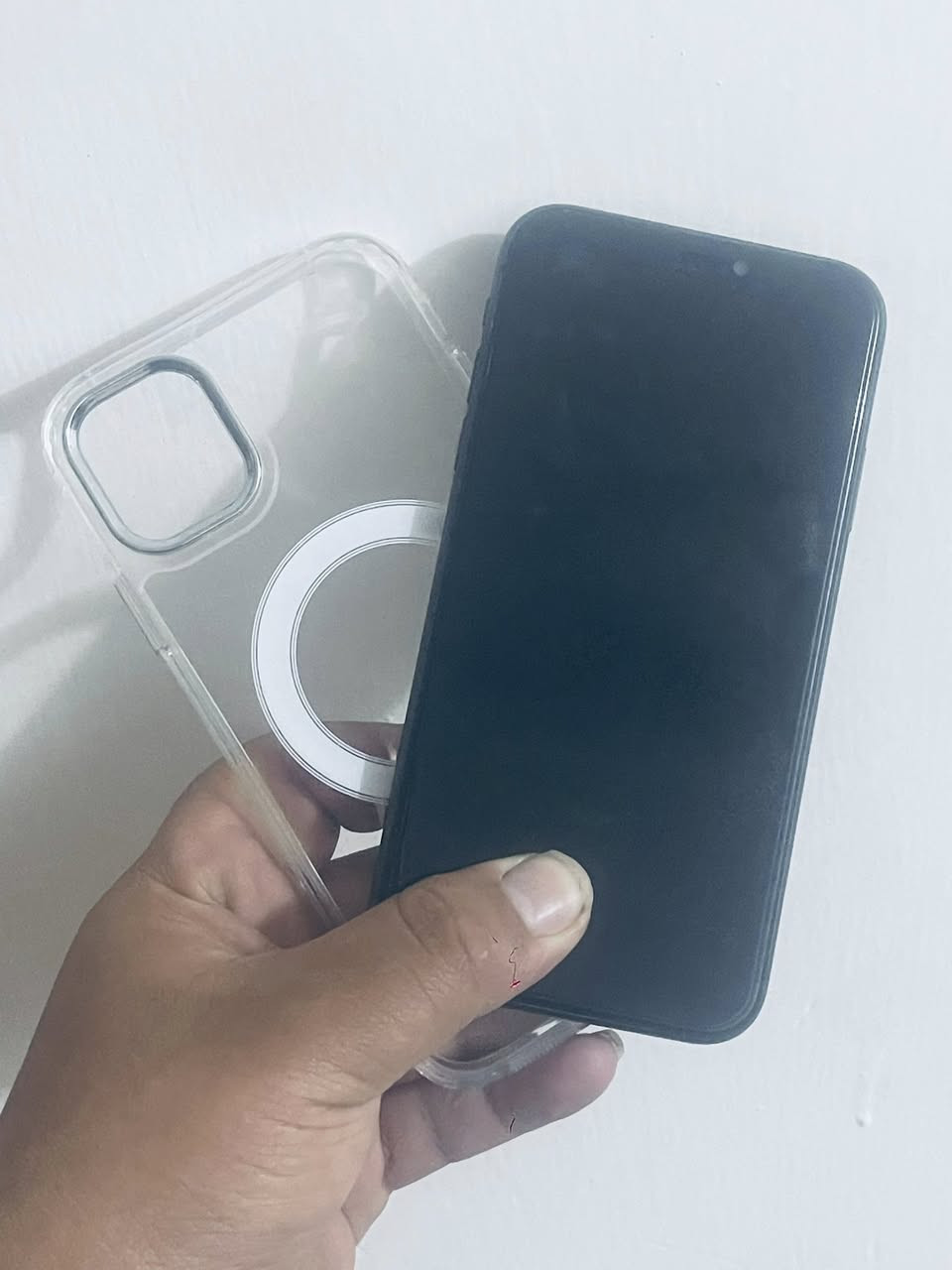 يا الله
iPhone 11📱عادي

لون اسود ♠️

مبدل شاشه تفصيخ 3خيارات
 
خط شغال 

نت شغال 

فيس ايدي واكف 

ذاكره // 128

بطاريه // 80🔋

مكاني رمادي***********
