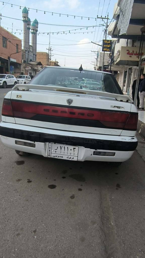 داوی اسبیرو سیارة نضيفة مودیل 1994 
محرك سني یابانی ..مشروع وطني 2027
بیهەدفتر بنزين مابهية ای ضربة 
سعر 30 بیها مجال.. بس التصال *********** كركوك, العراق
