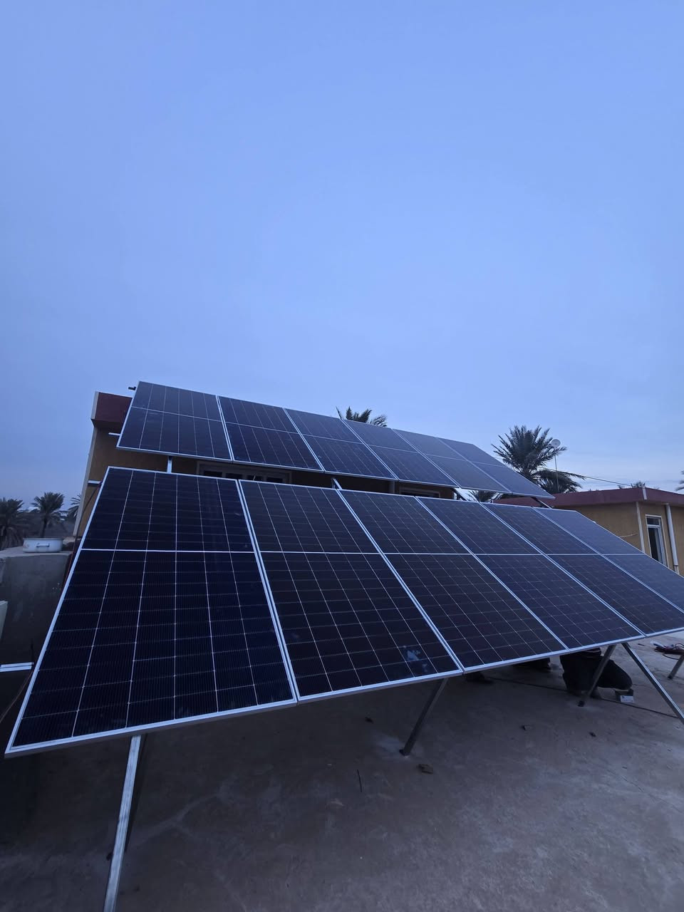 تنصيب منظومه 20امبير نهاري 20امبير ليلي

تتكون المنظومة من
ألواح لونجي 615w عدد12
 
18بازبار
دبل كلاص 
ضمان 15سنه

🔋بطاريه ليثيوم فوسفات الحديد
نوع Svolt
عدد2
 
51.20V
200A
10KW عدد ٢
نظام safety حمايه علي جداً
قاطع DC
Wi-Fi 
شاشه 
8000دورة شحن 
ضمان 5سنوات

انفيرتر  Deye عدد٢

شاشه لمس 
تحكم +برمجه ذاتيه
2mppt
ضمان 5سنوات

📞
📞***********
