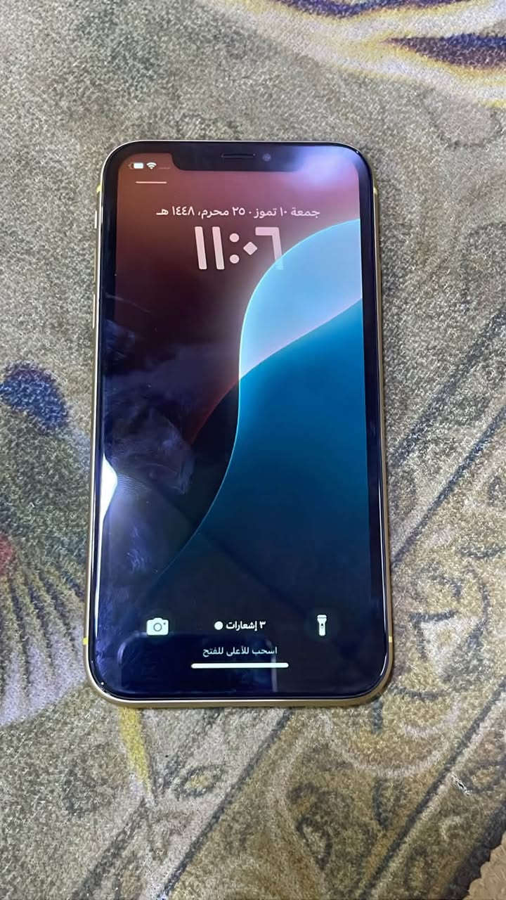 السلام عليكم ورحمة الله 
XR. للبيع 
موصفاته ذ128 بطاريه 79 بل شحن ميصرف فيس ايدي توقف عدي نضافته100 مثل ممبين بل صور خط تصال تكنيك كله شغال خط واحد كامراته كلش حلوه نموذج M  مخلي جهاز ثاني وريد ابيعه سعر180 وبي مجال 
رقمي***********
