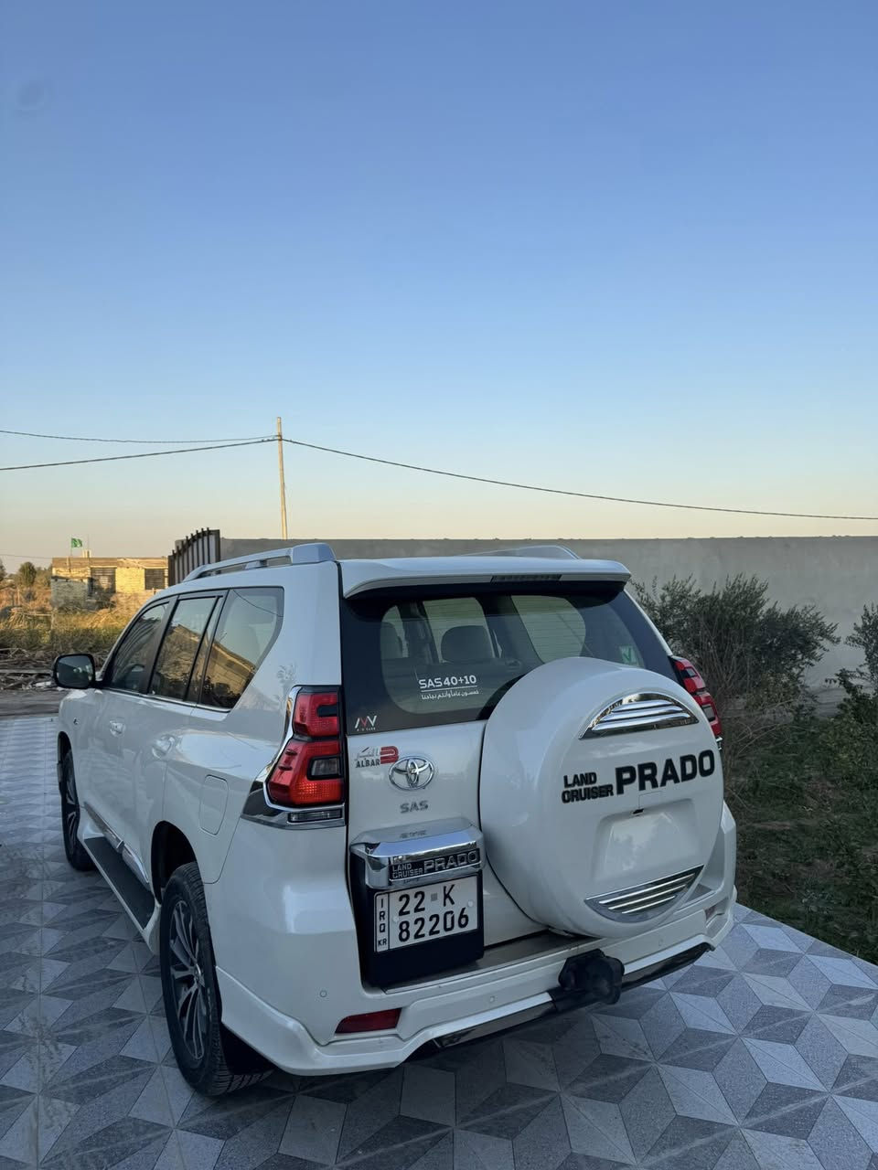 سلام عليكم برادو  2023 vx 4 كامرات فول مواصفات مغلفه السياره ppf ماشيه 27 الف بعدها بل ضمان رقم اربيل وكاله او تحويل السعر 550 قفل 🔒واسط الزبيديه 
***********مصطفى
