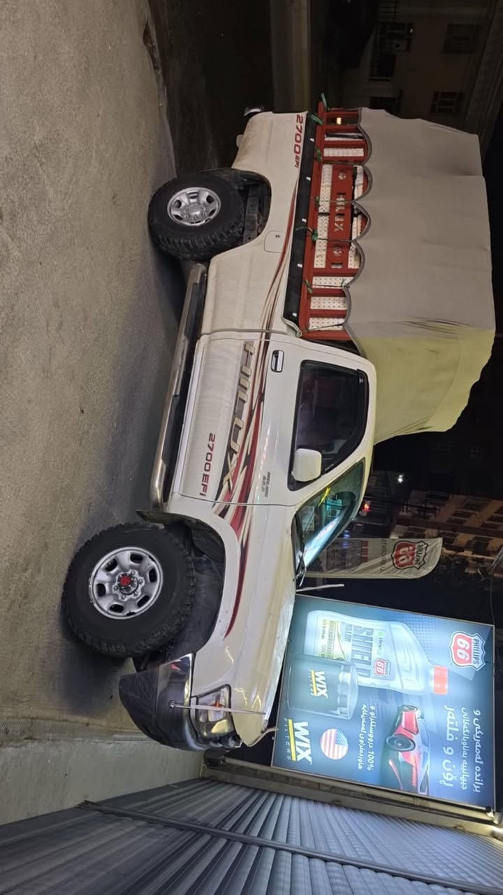 السلام عليكم جمرة 2003للبيع فورويل دبل اكسل كله شغال من دعامية لدعامية مكفولة تحويل اصلي رقم أربيل بس بونيد بي صبخ حار بارد كاربايي كلة شغال سعرة شدة***********
