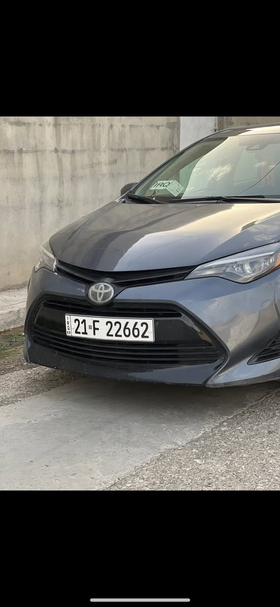 سلام عليكم كورلا موديل 17 للبيع ماشية 85 ميل العنوان كركوك قضاء الدبس  السعر 130 وبيها مجال وحادثها موضح بل صور وفحص موجود الباقي كلا بشرط تايرات جدد ماتزيد مصرف السياره وهذا رقمي متواجد *********** واذا مراوي حسب القناعه اراوسك
