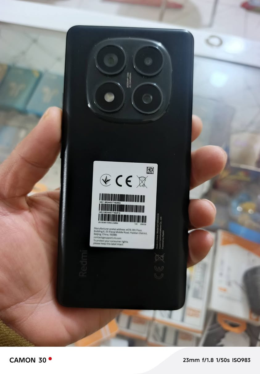 ريدمي نوت 14 برو نضيف حيل مع ملحقاته السعر 290 
عنوان حي العصريه قرب مدرسة الحمراء


**إذا كنت صاحب هذا الإعلان وتريد حذفه لأي سبب، رجاءا أرسل رسالة إلى الدعم الفني**