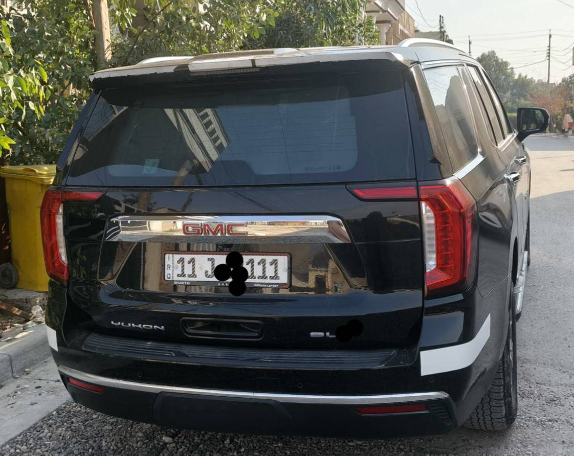 السلام عليكم جمسي يوكن ٢١ رقم بغداد مميز باسمي لون اسود ماشيه 42 كم بدون صبغ خليجيه كشنات كهرباء وثلاجه تجميد رادار امامي خلفي حساس امامي وخلفي شاشه كبيرة صندوق كهرباء يعمل بحركة القدم مكاني بغداد الكرخ  الاتصال على الرقم  ***********
