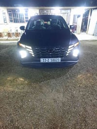 توسان وارد أمريكي موديل ٢٠٢٤ باسمي  ماشيه ٧الاف حقيقي حادث مرفق بالصور...