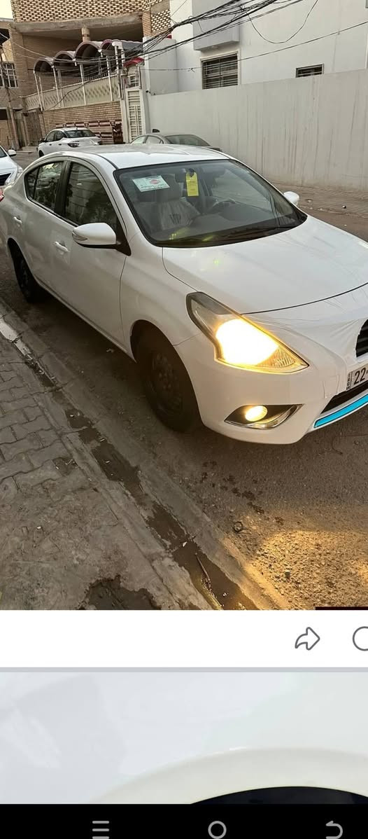 سلام عليكم سياره صني للبيع موديل 25 ماشيه 11 الف بيه فطر زغير بالدعاميه بسم شركه وكاله او تحويل عنوان النجف للاتصال ***********  السعر 122 وبيه مجال قليل حق الجيه
