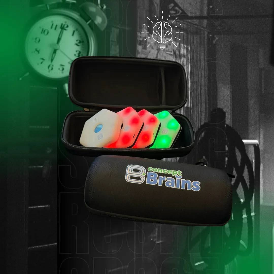 جهاز تدريب ردة الفعل و السرعة من concept Brains 

يتميز هذا الجهاز بتطبيق خاص يمكنك منه التحكم بسرعة الاضائة و نوع التدريب للحصول على افضل النتائج الممكنة. 
يعمل هذا الجهاز عن طريق لمس الحساس عند اضائته باسرع ما يمكن لتطوير السرعة و ردة الفعل. 

متوفر ثلاثة قطع 

للاستفسار مراسلة الصفحة او الاتصال على الرقم 
*********** واتساب. يوجد توصيل لجميع محافظات العراق.
