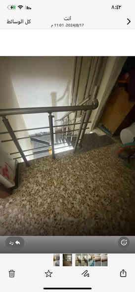 بيت للبيع مساحه ((50)) متر🏡

الواجهه ((5)) والنزال ((20)) 🏡

يحتوي على خدمات وغرف نوم🛌 (2) 
وصاله🛋️ ومطبخ واستقبال🛋️🪟 وصحيات🛁 ومنور (1) 

بناء 🧱البيت نظيف وجديد

📍الموقع: :بغداد الكرخ 📌حي الجهاد
📍الفرات الهياكل مجاور مطار بغداد الدولي
📍قرب جامعه المشرق وجامعه البيان🏛️

التواصل على الارقام🌹

***********واتساب☎️

*********** تصل ☎️
