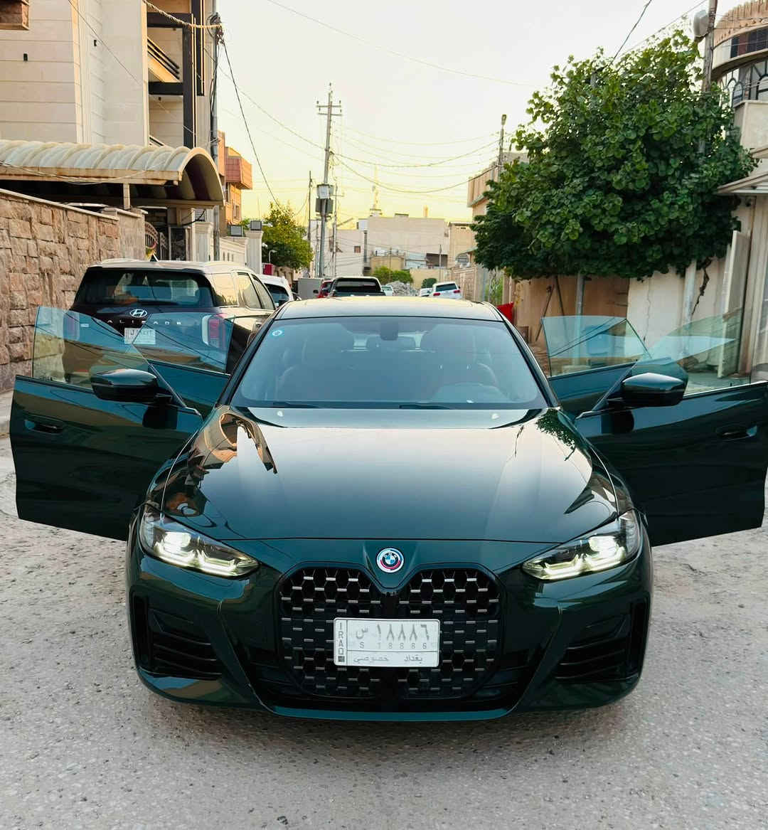 BMW 430i 2023 M kit للبيع 

السيارة وكالة العروش مكفولة من الحادث والصبغ 

ممشى فقط 23.000 km 

مكان بابل حلة 

سعر 41 الف دولار وبيه مجال بسيط 

للتواصل واتس ***********
