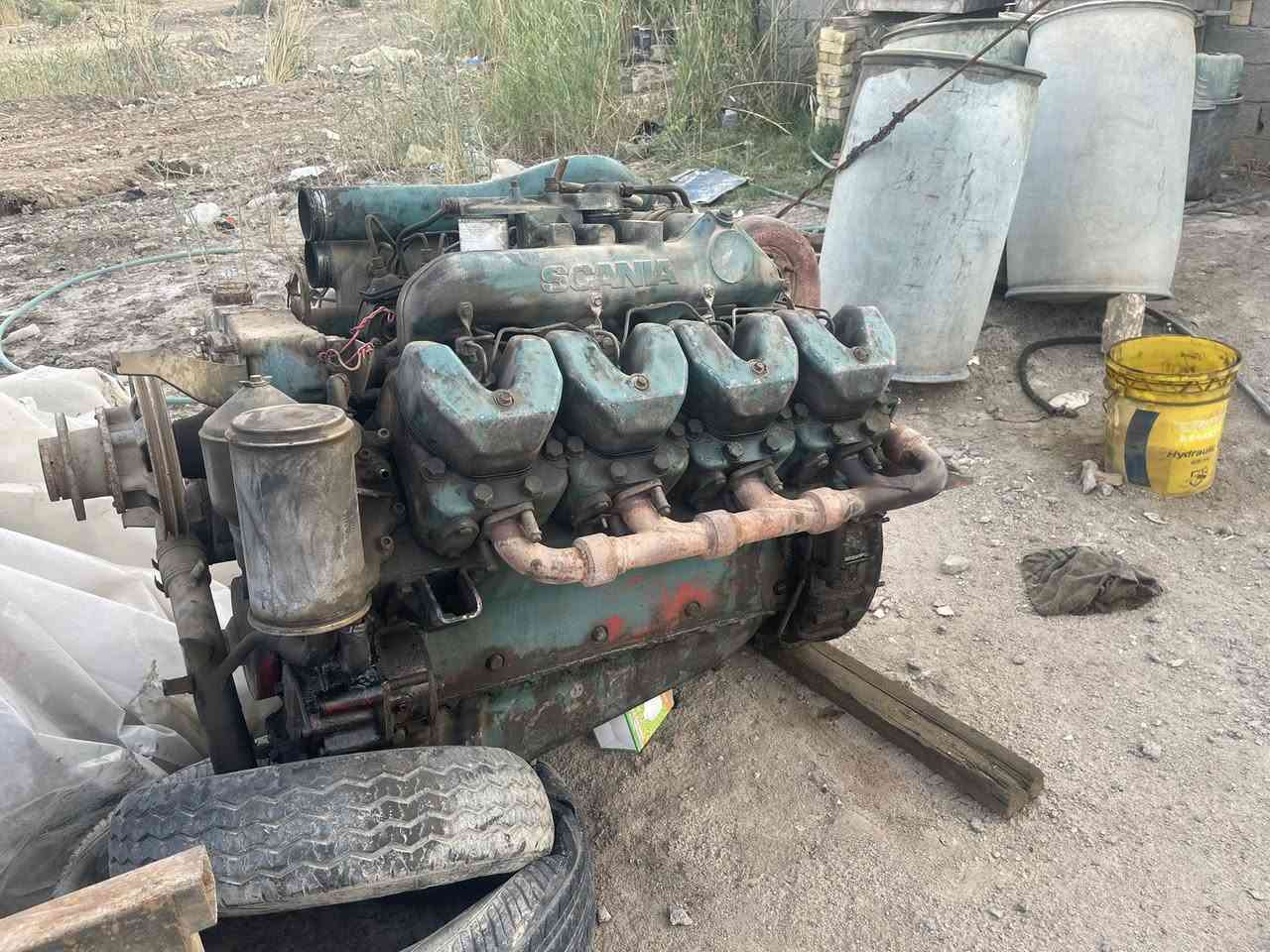 محرك سكانيا 143 صفر 6 ستندر  ضعف بضغط الدهن بدون تنقيص ولا بخار قيم واخذ ***********
