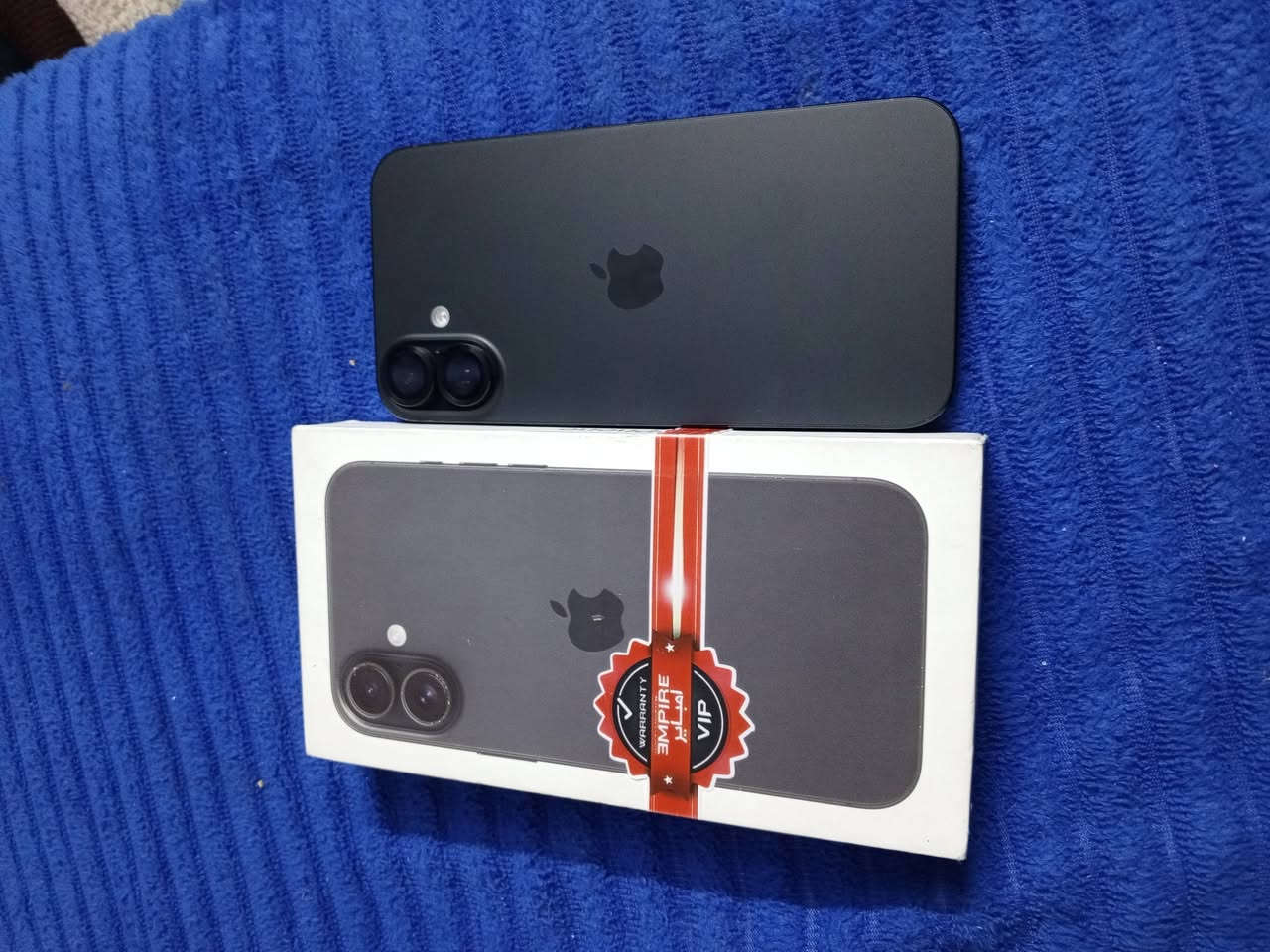 ايفون 16 بلص مو العادي مراوس ويه برو ماكس وطي فرق 
جهاز نضيف تك سيمكارت   بطارية 91 ذاكره 256 كامل ملحقات السعر 950 مكان حي ميسان 

***********
