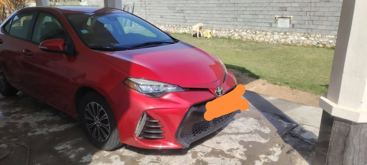 كورله ٢٠١٩ وارد امريكي
فول 1-1... Xse
الحادث موضح بالصوره ايرباكات سليمه بجم كبس
كير محرك شرط
رقم بغداد جديد بسمي تحويل ثاني يوم اي نقص مابيه 
اي استفسار اتصل فقط
*********** مكان السياره فلوجه
