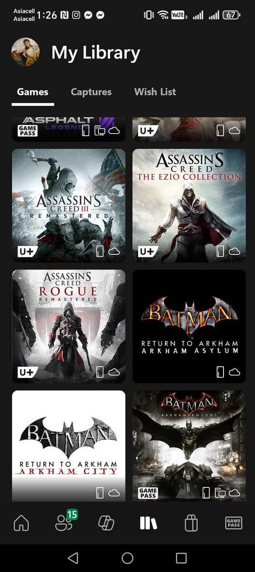 سلام عليكم
حساب اكس بوكس للبيع متروس العاب + متروس dlcs ومفعل عليه dev mode حتى تحول جهازك إلى Emulation box السعر 150 الف وبيه مجال


**إذا كنت صاحب هذا الإعلان وتريد حذفه لأي سبب، رجاءا أرسل رسالة إلى الدعم الفني**
