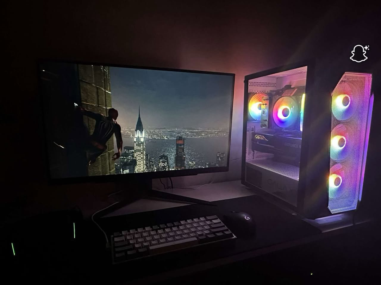 CASE GALAX REV 05 WHITE
PSU 750w Cooler Master Gold

MB MSI B650 GAMING PLUS WIFI 

CPU 15 14400F 

DEEP COOL GAMMAX AG400

DDR5 32GB (2*16GB) 5600 CORSAIR

VENGEANCE BLK CL36

NVMe WD BLUE SN5000 1TB 5150mb/s PCle 4.0

 VGA MSI RTX4070 SUPER 12GB

LED LG 27GS75Q-B 2K IPS 1ms 180hz(

OC 200hz)SRGB 99%

10 UPS CARBON 1500VA

ماوس لوجتك واير لس اصلي 

كيبورد ريد دراجون fizعربي

سماعه فانتك محيطيه

جوستك اكس بوكس وكاله

استخدام بسيط ٥ اشهر باقي ع الضمان ٦ اشهر

وصولات الضمان وكراتين القطع كلهة موجودة 

للاستفسار *********** واتساب فقط
