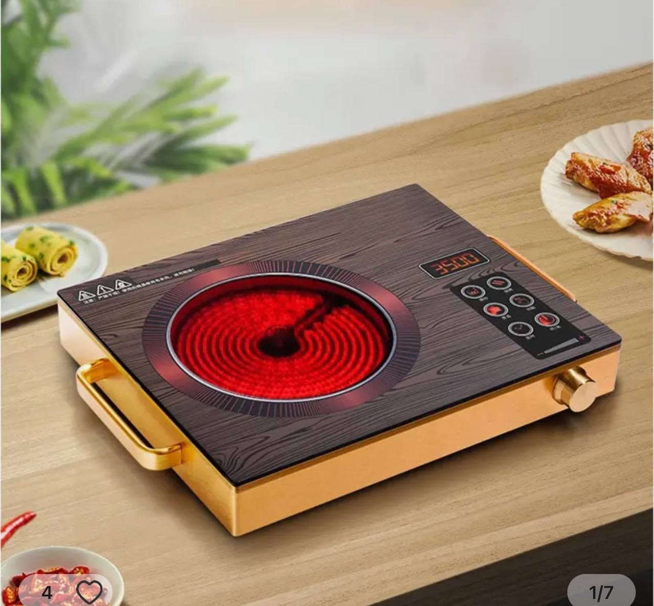 جديدنا ♥️ 
طباخ ليزي الاماني اصلي 🇩🇪🇩🇪
بقوة 4000 واط. 
طباخ ليزري كهربائي سلفر كرست الالماني🔥🇩🇪🇩🇪
يعمل بـ جودة وكفائة عالية وحدة تحكم باللمس
المميزات :
-وحدة تحكم تعمل بواسطة اللمس. 
-مؤقت بشاشة LED. 
-مؤقت يمكن ضبطه لمدة 3 ساعات. 
-مفتاح إيقاف تلقائي للسلامة. 
-نضام حماية من التسخين الزائد. 
-سطح بارد وطهي سريع. 
-تعمل مع الاواني المعدنية. 
متوفر بحجم عين واحدة. 

المنشأ الماني 🇩🇪💯
ماركة سلفر كريست🇩🇪

🚘 يوجد خدمة توصيل لجميع محافظات العراق ٤ الاف🚘


**إذا كنت صاحب هذا الإعلان وتريد حذفه لأي سبب، رجاءا أرسل رسالة إلى الدعم الفني**