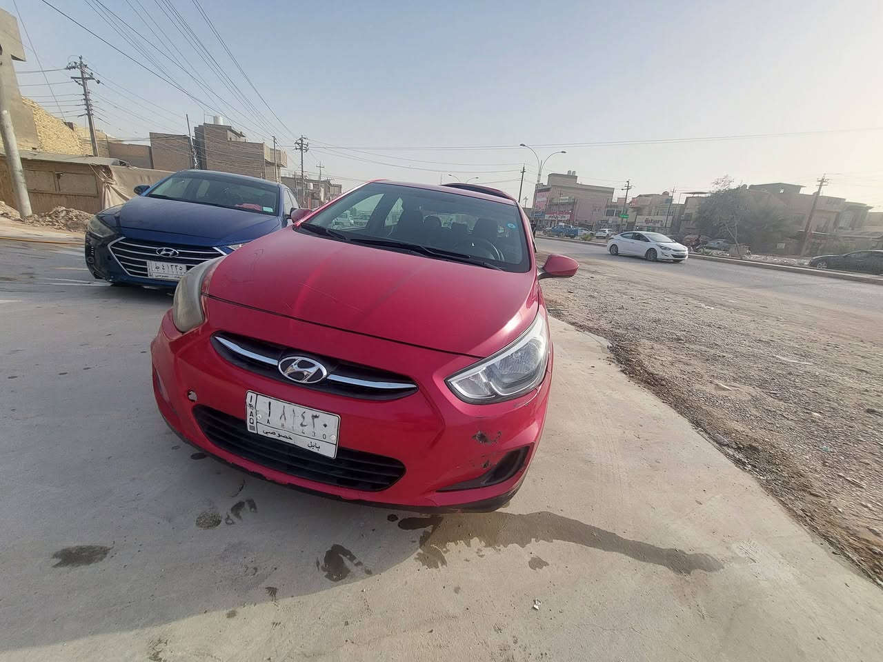 هيونداي اكسنت 2017 (وارد أمريكي) للبيع
الموديل: 2017
​المحرك: 1600 GDI 
​المسافة المقطوعة: 109,000 ميل
​اللون: أحمر
​الرقم: بابل (السنوية مجددة لغاية 2029)
​المواصفات والحالة:
​التبريد والتدفئة: شغال وبحالة ممتازة.
​الداخلية: مدوشمة أرضية جلد بالكامل 
​الإضافات: شاشة أندرويد + تطعيم صاج  للستيرن والدشبول والأبواب.
​نظام القيادة: نظام (ECO) الموفر للوقود.
​تفاصيل البدن (الضرر والصبغ):
​الضرر (أمريكا): ضربة في قبق الجنطة.
​الصبغ: قطعة واحدة فقط (الباب عكس جهة السائق) بمقدار ٣٠ سنتم تقريباً.
​العنوان حلة شارع ٦٠ حي الاساتذة
السعر: 95 ورقه
للاستفسار: ***********
