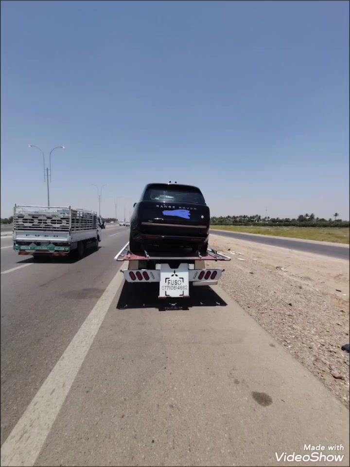 كرين سطحي لنقل كافه انواع السيارات داخل و خارج بغداد على مدار ٢٤ ساعة ***********
***********
***********
