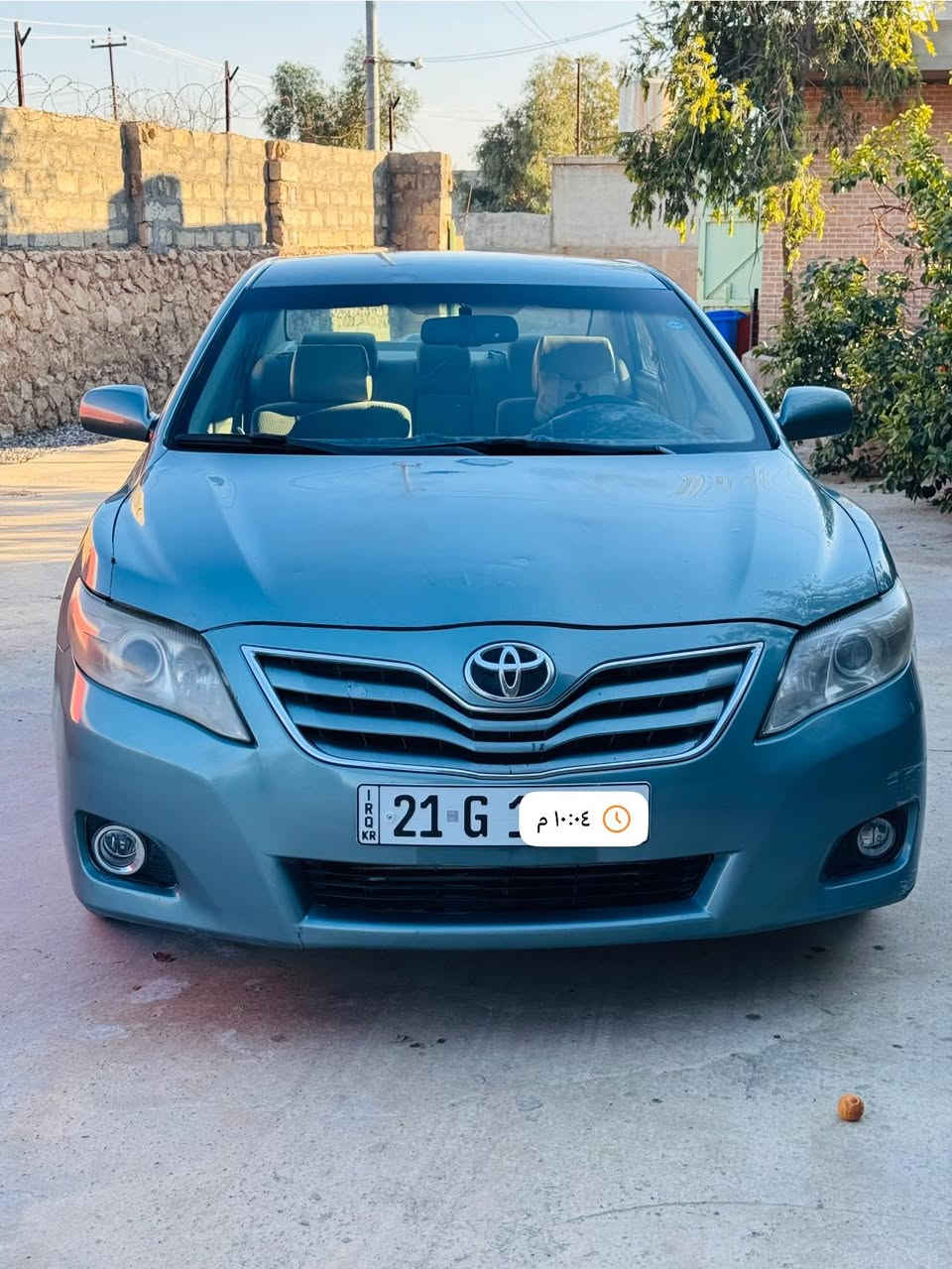 كامري للبيع 
موديل 2011
سياره نظيفه وجاهزه ومكفوله 
تحكمات ستيرن ومرايات 
كشن حكم كهربائي 
كير محرك صدر بالشرط 
الضرر فقط قطعتين صبغ الچاملغ اليمين والجنطه 
رقم سليمانيه سنويه وهزه جديده 
شرط التحويل
ملاحظه (البيع نقد أو مقدمه زينه) 
للإستفسار 
***********
