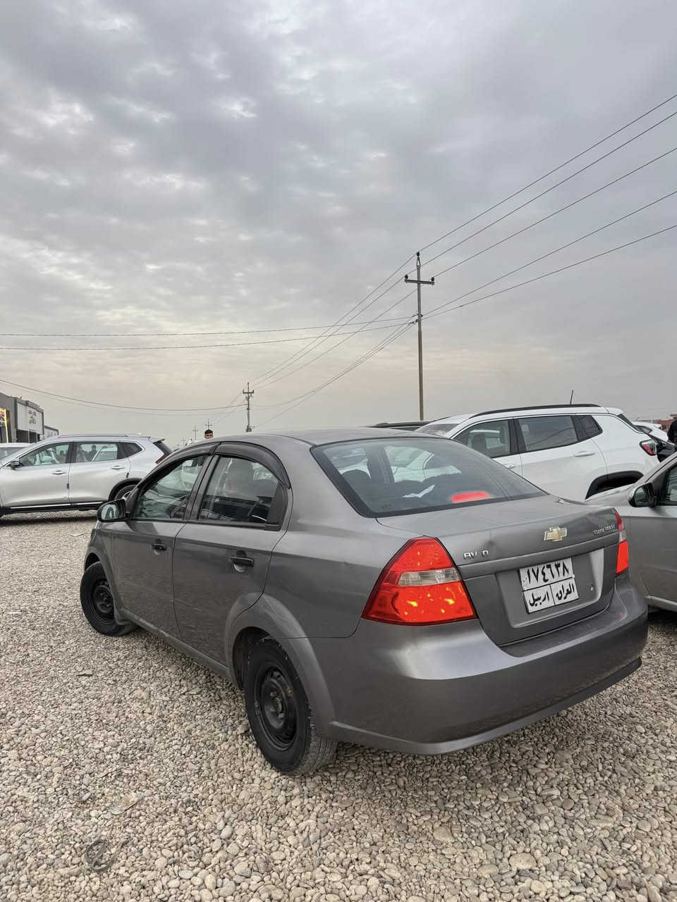 شوفرليت افيو 2008 خليجي
محرك 1600 جديد
بدون صبغ فقط باب خلف السائق بخ 
سيارة نضيف و جديد 
شرط التحويل
سعر 59 ورقة
عنوان قضاء بردرش/دهوك
تلفون واتساب
***********
