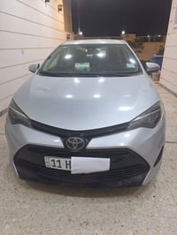 كورلا سلفر ٢٠١٩ LE وارد امريكي مبدل باب خلفية يمنة و ضربة جاملغ يم الب...