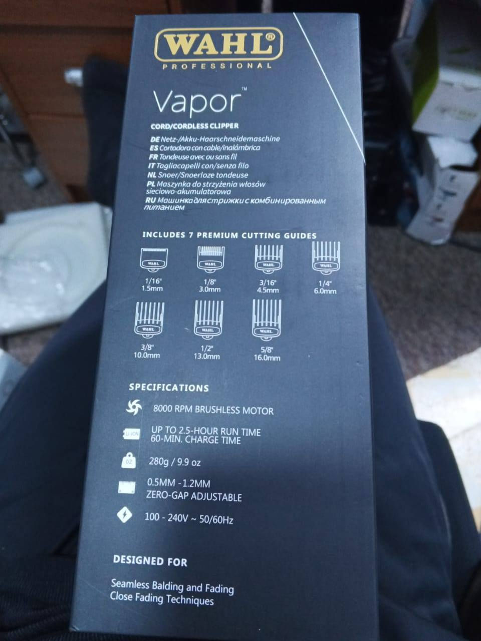 للبيع مكينة تدريج من شركة wahel Vapor اصدار الجديد تكدر تبحث عنها بالنت وجديدة ما مستخدمه ب 100 بدون التوصيل للتواصل *********** واتساب هم
