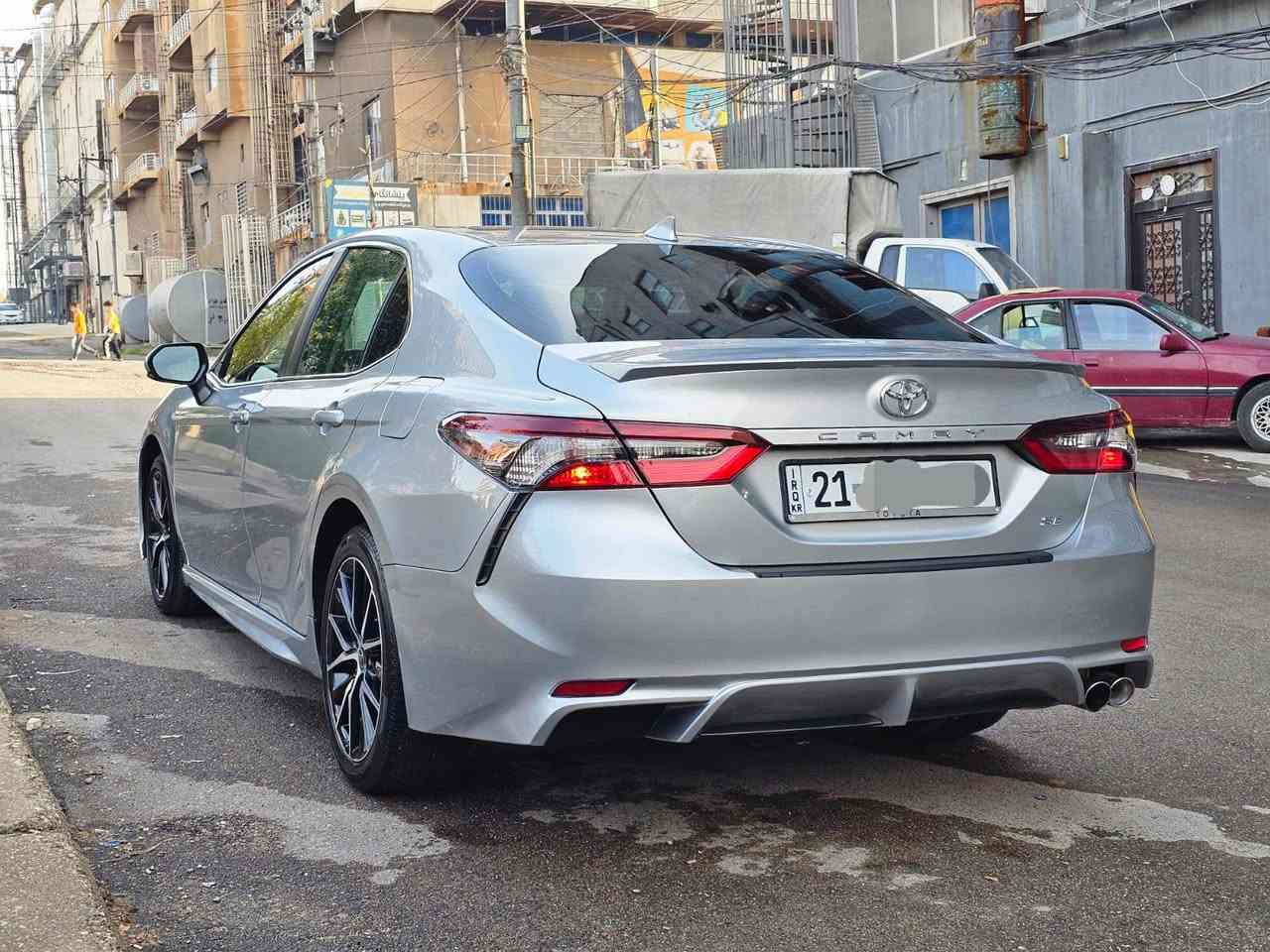 تۆیۆتا کامیری 2024 + SE  Night Shade
سەیارەکە تەنها ١ پارچەی بۆیاخە
 تەنها بۆنید بێ ناو گرتن 
مواسەفات.... شاشە گەورە ، کامێرا ،کوشن جلد
 و کوشن کارەبایی ، حاسە و ڕاداری پێش
 و دواو و ڕادارى خەتی جادە و ئاوێنە 
، تحدید سورعە،سوکان ڤۆلێۆم 
، گێڕ شەفتی سەر سوکان و دەبڵ ئیکۆ ..
تەبرید لەمس و ١٢ ئیرباکە 
 لایت ئۆتۆو لید و زینۆن LED بیلادیە ، 
ئیشارەتی پێش و دواوشەریکە ڕادیتەری شەریکە 
ویلی کرۆمە و ٤ تایەیی لۆکی لە ژێرایە 

سعر : لە کۆمێنت داوای بکە ڕاستەوخۆ بۆت دێت 🤖 

سێ مۆدی لێخوڕین: 
‏‎‏Eco _  Normal _ Sport
سەیارەکە ماشاءالله لە جوانی و پاکیا
 بێ وێنەیە لە سەر دەقی شەریکە ماوەتەوە...
سەیارەکە تەنها ١٣ میل ڕۆشتوە وەک سفر وایە
 سپێری دانەبەزیووە 
گێڕ و مەکینە و کارەبایی هەمووی بە شەرت 
ڕەقەم و هەزەو سەنەوی تازەیە تا کۆتایی ٢٠٣٠ 
بۆ زانیاری زیاتر...

ژمارەی خاوەنەکەی 
***********
