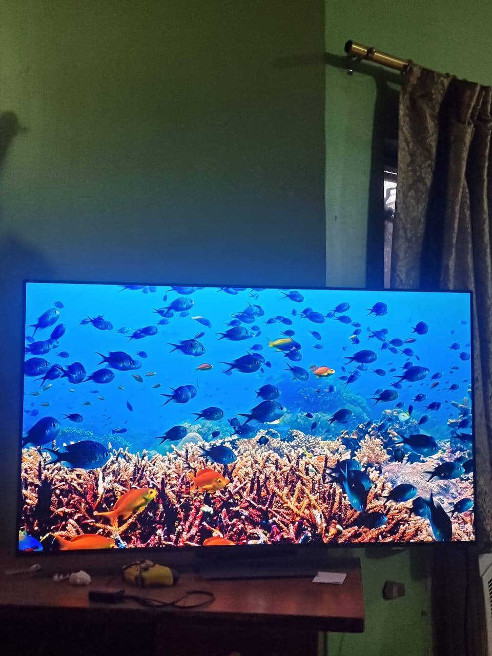 TCL C835 Mini LED 4 55"الموديل:  144Hz FreeSync Dolby Vision IQ HDR10+
المواصفات:

55" Mini LED
144Hz VRR
Quantum Dot
FreeSync Premium AMD
HDR10+
Dolby Vision IQ
ONKYO Dolby Atmos
IMAX Enhanced
AirPlay 2 and Google Chromecast.

المكان: بغداد العطيفية الثانية.
رقم الهاتف: ***********.
