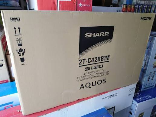 ✅تصفية مخازن ارخص من الجملة🔇
شاشه شارب ياباني الاصلي وكاله وضمان 
حجم ٣٢ ب 95
حجم ٤٣ ب 185
🛑عدد قليل باقي لحك عليهن
للحجز 💙 ‏‪***********‬‏
