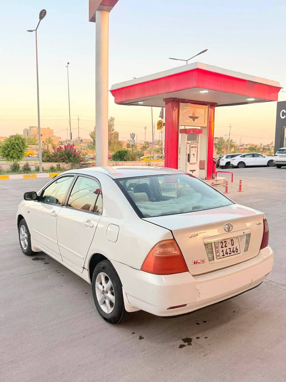 كورلا 2007 خليجي السعر 77$❤️لون ابيض صدفي رقم اربيل دولي سنوية رقم كلها جديد گير محرك بدون اي عيب شرط الفحص سياره بيها ٥ قطع صبغ بدون دواخل بجم كبس بدون بارد سياره حلوة جاهزه الشراي يخابر مكاني كركوك داخل المدينة 
***********
