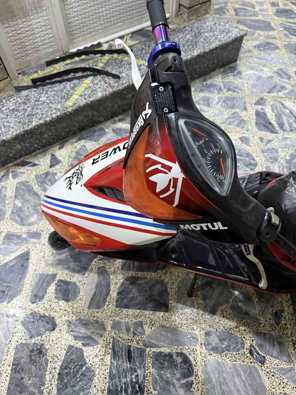 سلام عليكم دراجه ماكس ذعلب الدراجه هندر واحد مكينته حلوه الدراجه نضيفه الطياريه مالته موجوده بس مكسوره الدراجه عوزه بس باتري اشاير لايت كله شغال صالنصه رياضيه الدراجه اوراقه موجوده عدي منفيس المكان بغداد المعامل قرب حينصر السعر ٣٥٠مجال بصيط كلش متواجد خاص


**إذا كنت صاحب هذا الإعلان وتريد حذفه لأي سبب، رجاءا أرسل رسالة إلى الدعم الفني**