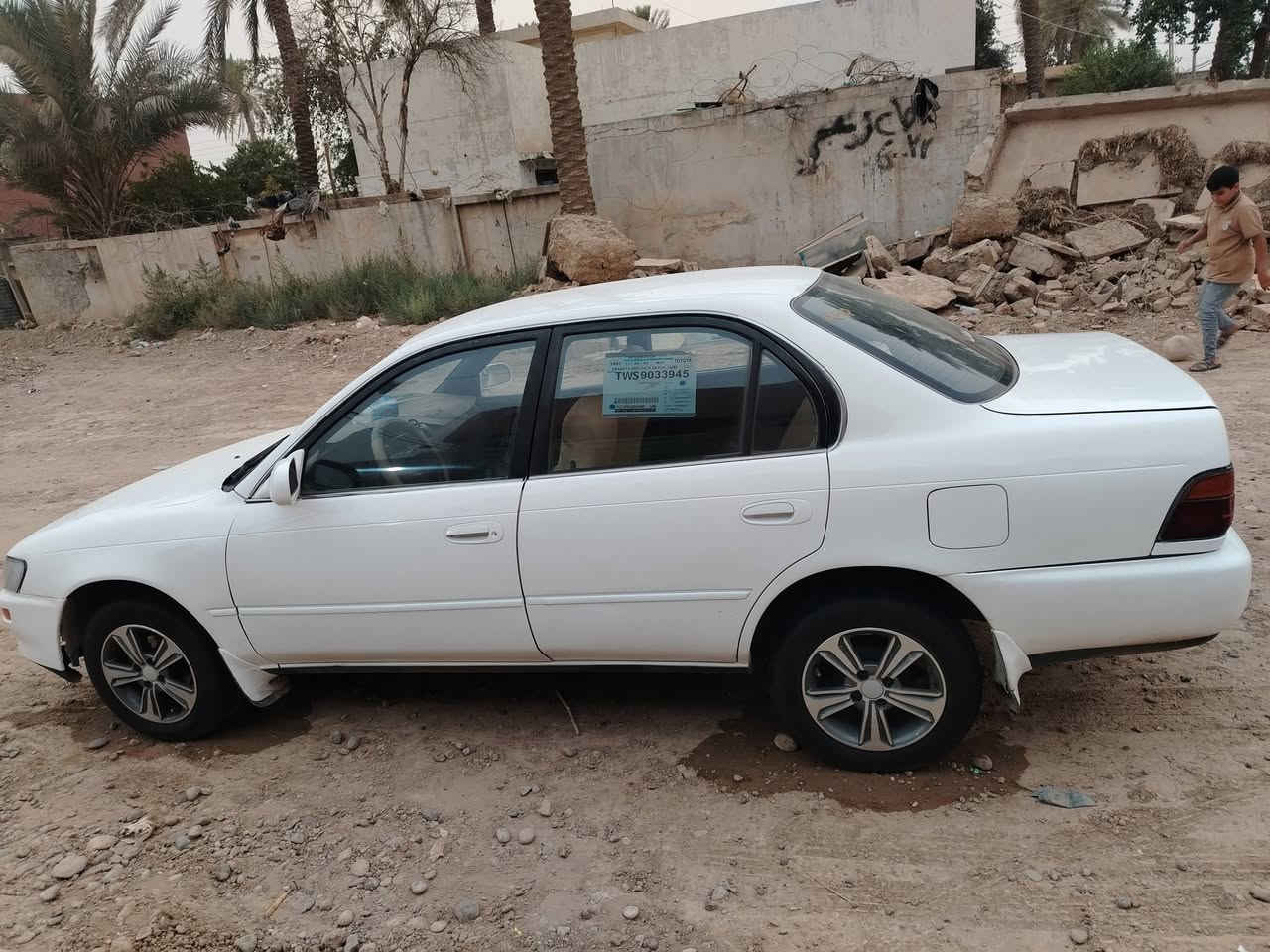 السلام عليكم سياره كورلا للبيع موديل 92محور تبريد تخم ويل كب مصبوغه حزام جماليه دواخل نضيفه للاستفسار الاتصال على الرقم *********** المكان صلاح الدين قضاء بلد.
