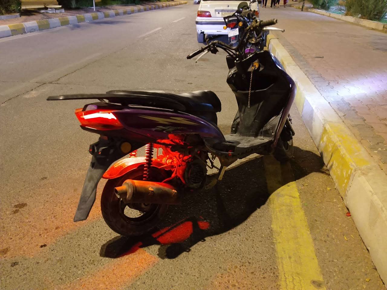 السلام عليكم
دراجه سكنس لد حديث (تايوان) 🇯🇵🇯🇵

دراجه كامله مكمله اوراق بسمي تحويل ثاني يوم 

مكينه مجفته مره وحده ومضبوطه

كل الكفرات  موجوده  بس اني ما شادهن 

السعر 175 وبيه مجال 

***********
