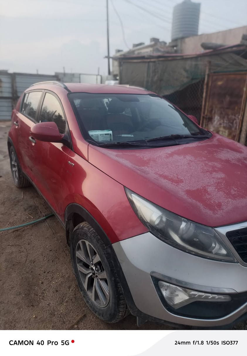 سلام عليكم
كيا سبورتج للبيع مديل 2016
رقم اربيل. خليجي  بس الدعاميه مبدله والباقي كفاله 
سعرها 140وبيها مجال للستفسار اتصل على الرقم 
عنوان البصره تنومه رقم الهاتف ***********
