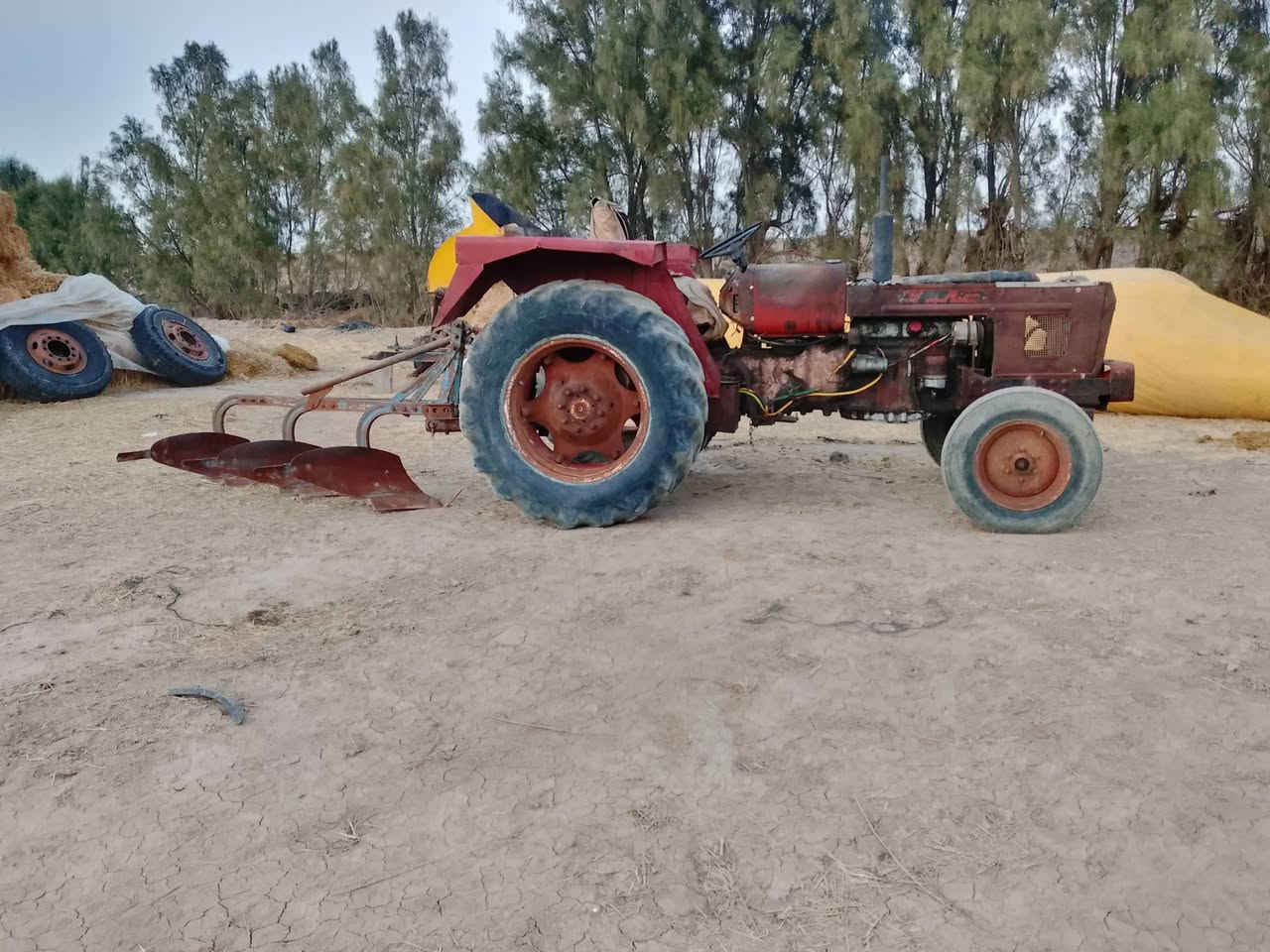 السلام عليكم مكينه عنتر البيع موديل 86مكفوله كفالة عامه محرك كير كسل وهودرليك مقدم باور كهربائيّات كلهى شغاله سلف جديد راديتر جديده تايرات جدد مكينه وراهى فدان ومعدلان وخرماشه بنيد موجود العنوان بابل رقم الهاتف  ‏‪***********‬‏
