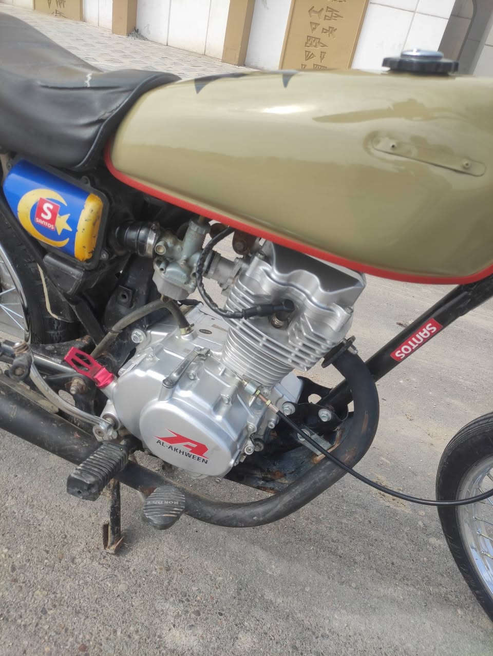 السلام عليكم
دراجه حلوه ونضيفه احسن من الصوره بعد
مبدل بس ولفات.
***********،ستفسار علئ الواتساب
