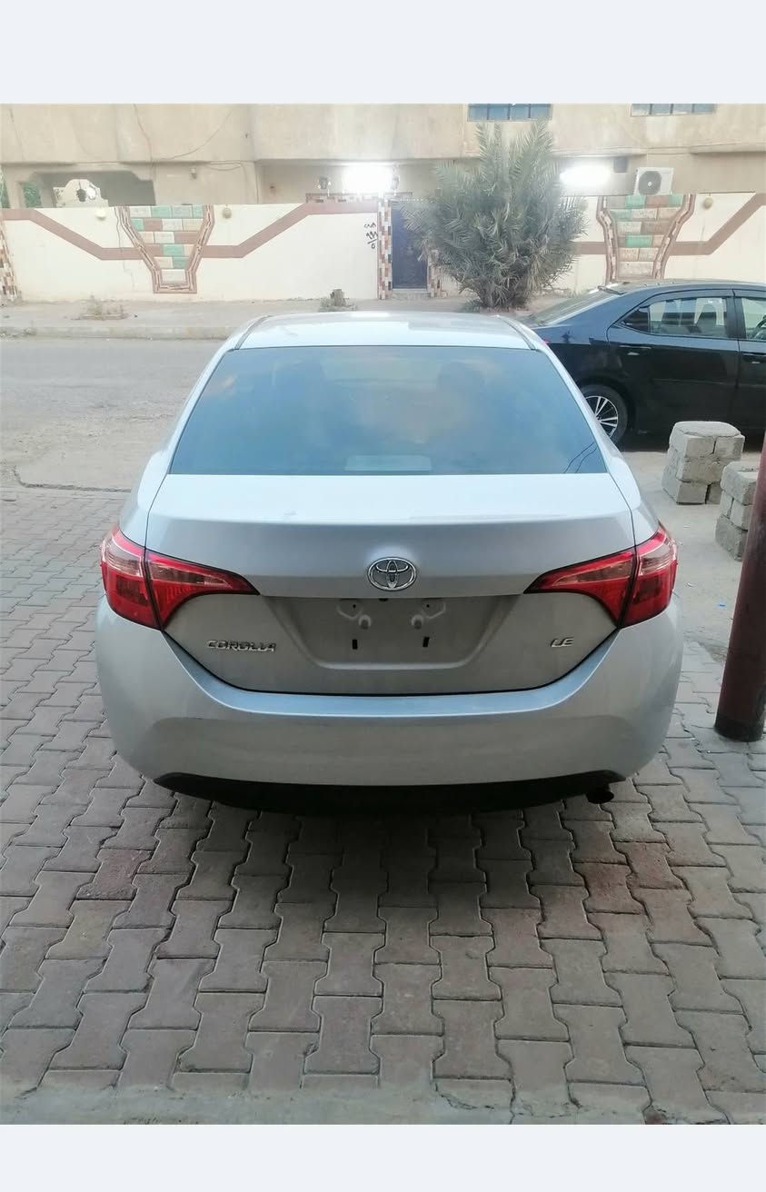 كورلا ٢٠١٩ سلفر Le رقم صلاح الدين ماشيه 12600 الف ميل سياره زيرو وكلين حادث واضح بل منشور سياره على وضع الشركه بدون صبغ او بارد او تبديل صار أكثر من ٥سنوات واكفه سياره على تايرات الشركه شرط فحص أرقام انكليزي سنويه هزه كله جديد بسمي بيها ايرباك برده ودركه سعر 200 وبيها مجال شي بسيط مكان تكريت استفسار على *********** /*********** سياره على وضع الشركه مو مال معارض شرط فحص وين متحب
