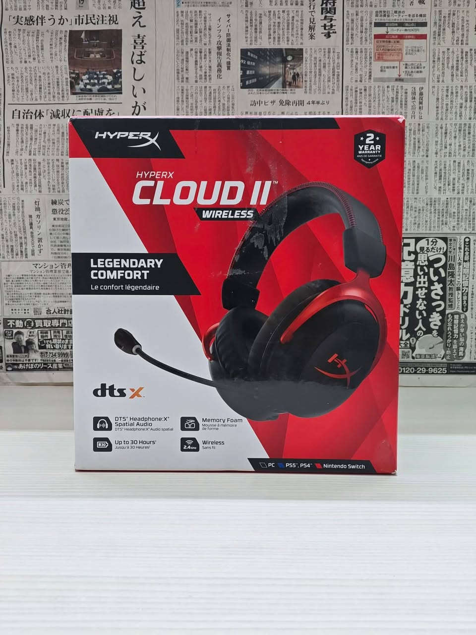 Hyperx cloud ii wireless
أخت الجديدة، كاملة الملحقات
تفاصيل أكثر داخل الخاص


**إذا كنت صاحب هذا الإعلان وتريد حذفه لأي سبب، رجاءا أرسل رسالة إلى الدعم الفني**