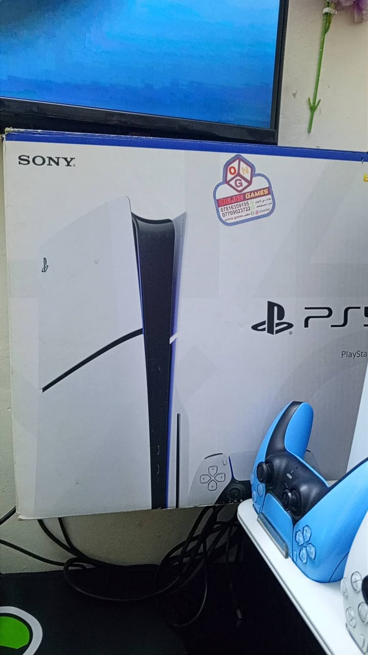 🔥 للبيع PS5 Slim نسخة السيدي 🔥
✅ نظافة ممتازة جداً واستخدام خفيف
✅ كارتون أصلي وجميع الملحقات
✅ وياه جوستكين أصليات
✅ قاعدة شحن وحامل للجهاز
✅ لعبة FIFA 23 هدية للمشتري
✅ الجهاز شغال 100% بدون أي مشاكل
💰 السعر: 900 ألف قابل للتفاوض للجادين (قفل 850 ألف)
📍 الموقع: بغداد - حي الإعلام
للاستفسار مراسلة خاص أو اتصال.
الجاد فقط، والفحص متاح عند الشراء. 🌹

***********
