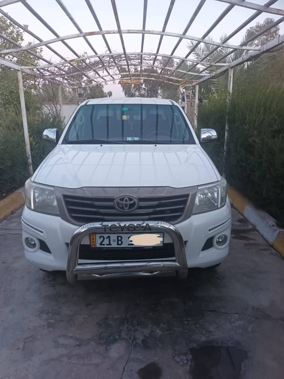 سلام عليكم

TOYOTA HILUX 2013 4X4
حجم محرك 2700
4 سلندر
سياره بدون ضرر 
ايرباك سليم
سياره رقم شمالي سليمانيه 
وكاله سيد نهرو
مواصفات
مرايات جانبيه كهربائيه
كامره
شاشه مع جميع المنافذ 
سياره اعتماديه وجاهزة من كلشي
للبيع - موقع ديالى بعقوبه
‎*********** واتساب
