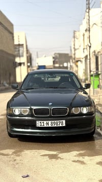 للبيع او للمراس740i BMW E38 موديل 1996 محرك 8 سلندر 4000cc السياره جاه...