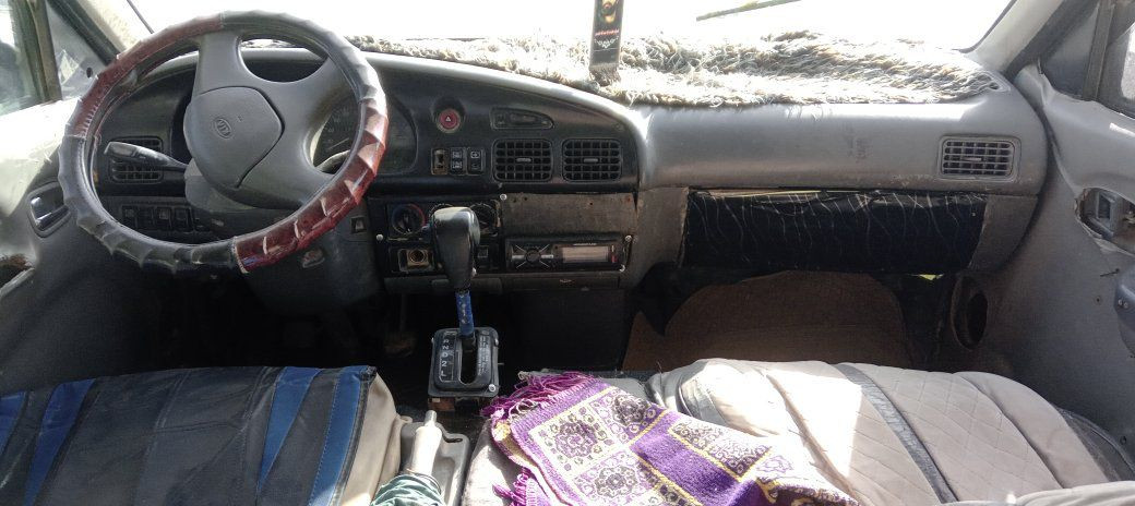 كيا بريجو لبيع موديل ٩٧ رقم ديالى معاملته كامله دولي باقي بس على لبصمه يعني لي يشتريها ياخذ رقم دولي انكليزي وياخذ سنويه جديده مكينه ٣٠٠٠ كاز لاصرف ولاتبخير كير اتوماتيك تايرات نظيفات لسعر ب٤٣ ورقه وبيه مجال بالسعر مكلف بالنشر ***********مكان سياره بديالى قضاء الخالص بيع او مراوس بسياره حسب قناعه وشكرآ
