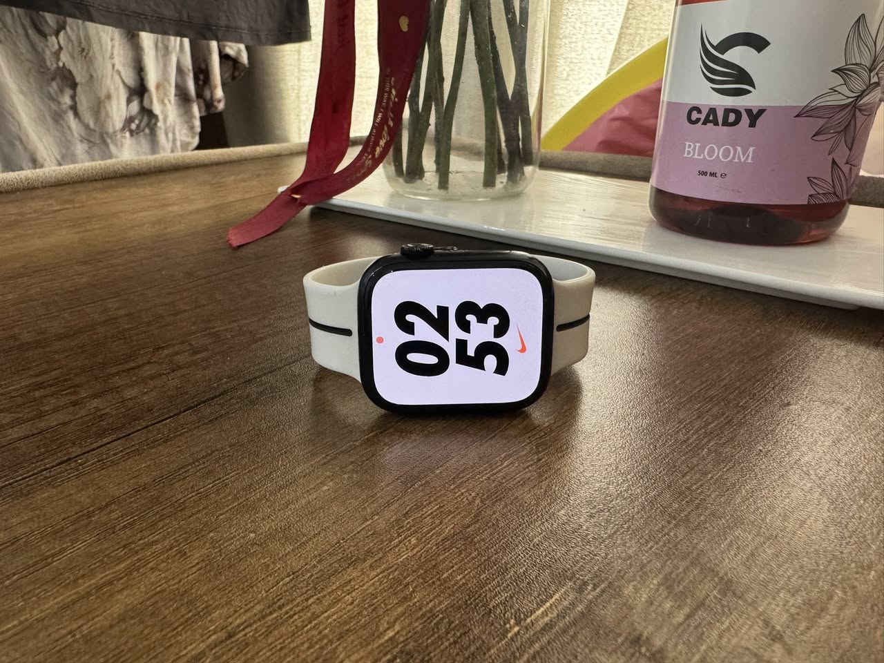 Appl watch 7 Nike
نظافة ٩٥٪؜
البطارية ٨٦٪؜
السعة ٣٢ غ.ب
حجم الساعة 45mm 
شاحنتها الاصلية موجودة


**إذا كنت صاحب هذا الإعلان وتريد حذفه لأي سبب، رجاءا أرسل رسالة إلى الدعم الفني**