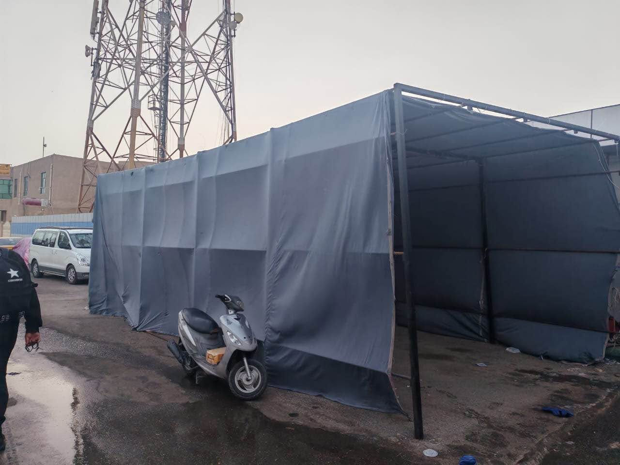 السلام عليكم جادر لبيع حديد ثقيل 
استعمال قليل جدا والقماش اجود انواع القماش تجي وشوف بعينك السعر 450 
يتكون من 5اقواس مع القماش السماوا, المثنى


**إذا كنت صاحب هذا الإعلان وتريد حذفه لأي سبب، رجاءا أرسل رسالة إلى الدعم الفني**