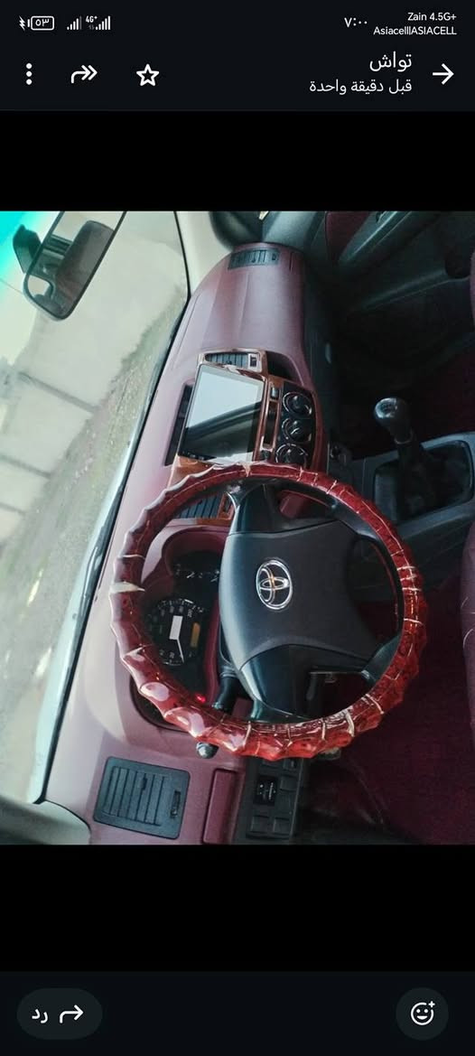 تيوتا هايلوكس 2013 شركه جيهان  رقم سليمانيه سنويه جديد 2030 محرك شرط مامفتوح بدون صرف بدون تنقيص  سعر 175 مجال بسيط  ***********
